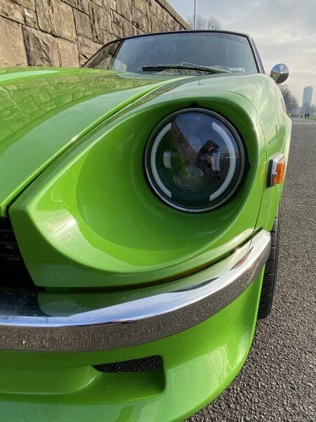 Datsun 240Z_4 Dieses Foto zeigt einen Datsun 240 Z von vorne. Ein wahrer Hidden Classic abseits des Mainstreams.